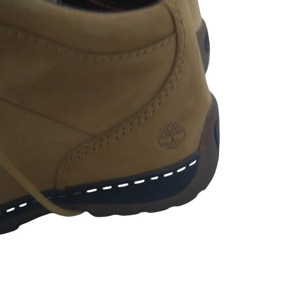 TIMBERLAND MEN'S SIZE 7 BEIGE ANKLE CHUKKA HIKING BOOTS/SHOES CLASSIC OUTDOOR - Picture 6 of 10